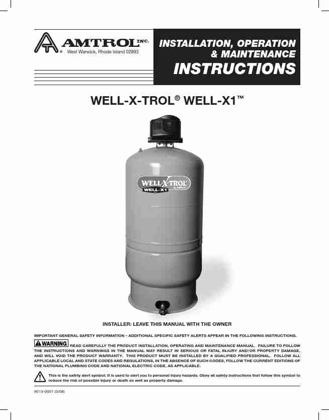 Amtrol Water System WELL-X-TROL-page_pdf